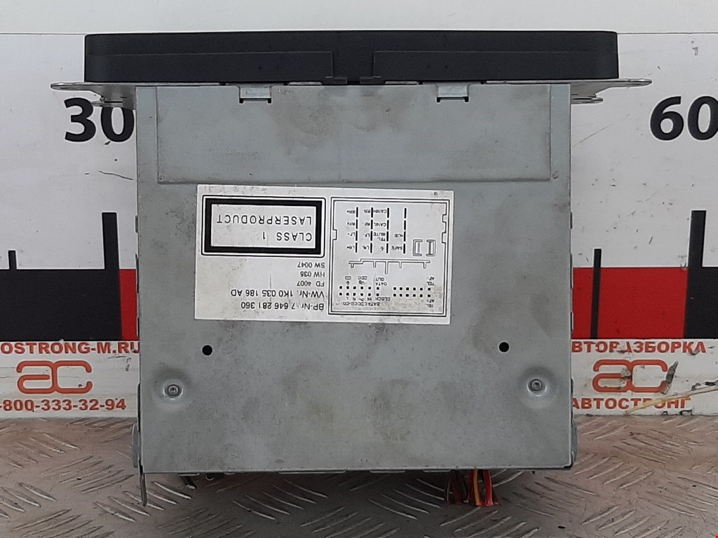 Магнитола VOLKSWAGEN Golf V 2003-2009