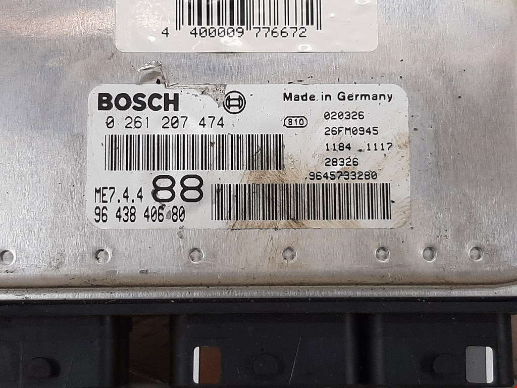 Блок управления двигателя (ЭБУ) PEUGEOT 307 2001-2008