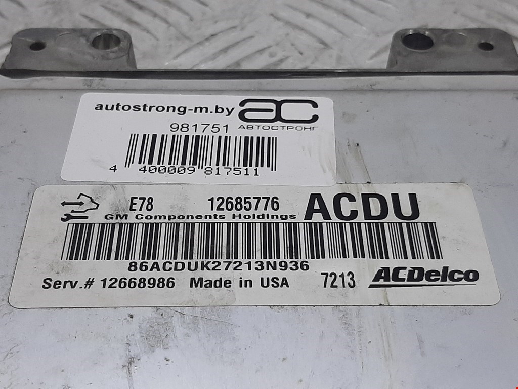 Блок управления двигателя (ЭБУ) BUICK Encore 2012-2022