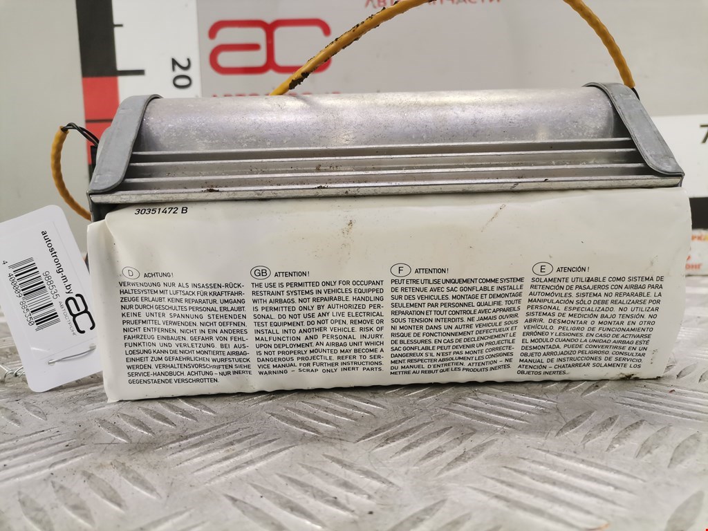 Подушка безопасности пассажирская (в торпедо) BMW X3 E83 2003-2010