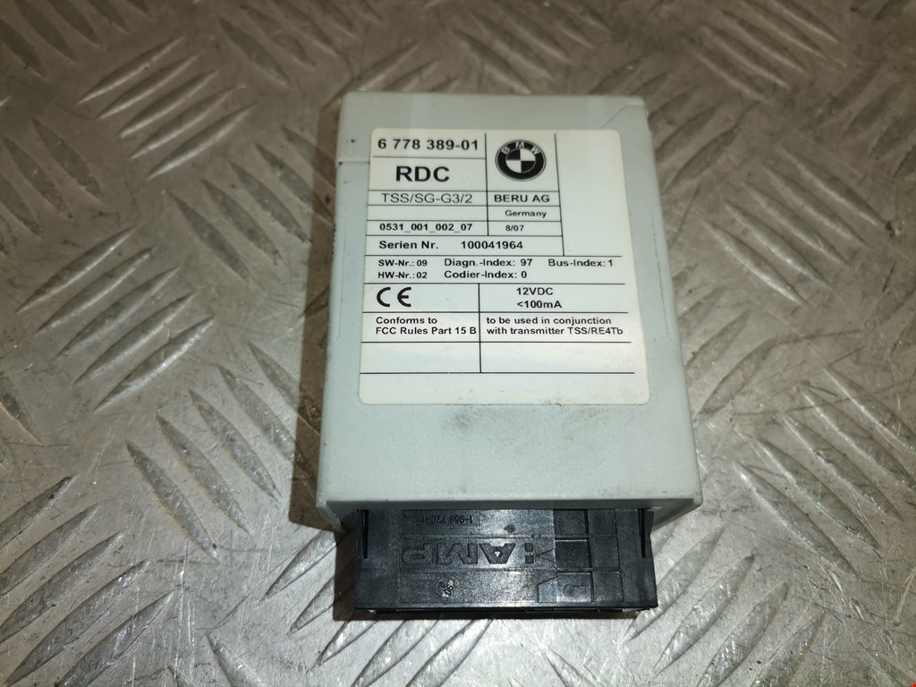 Блок контроля давления в шинах (RDC) BMW X3 (E83) (2003-2010)