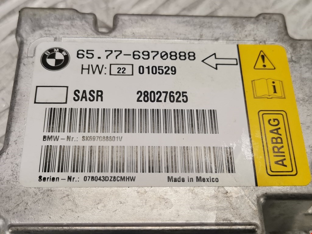 Блок управления AIR BAG BMW 7er 7 серия E65/E66 2001-2008
