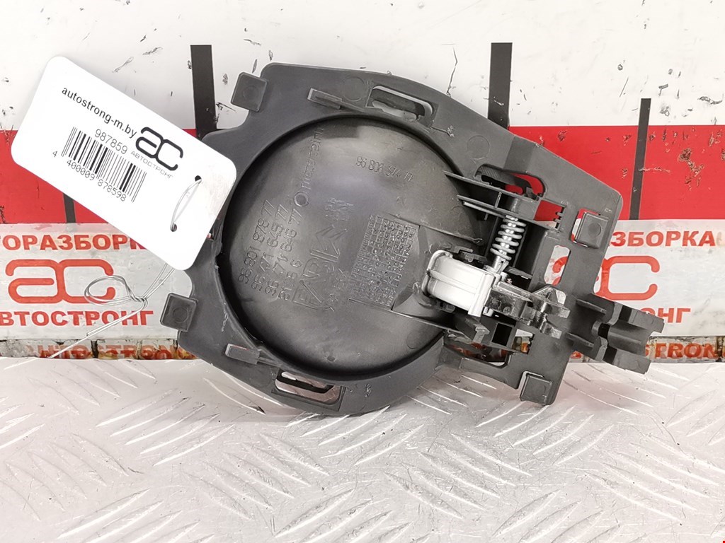 Ручка дверная задняя внутренняя левая CITROEN C3 2002-2009