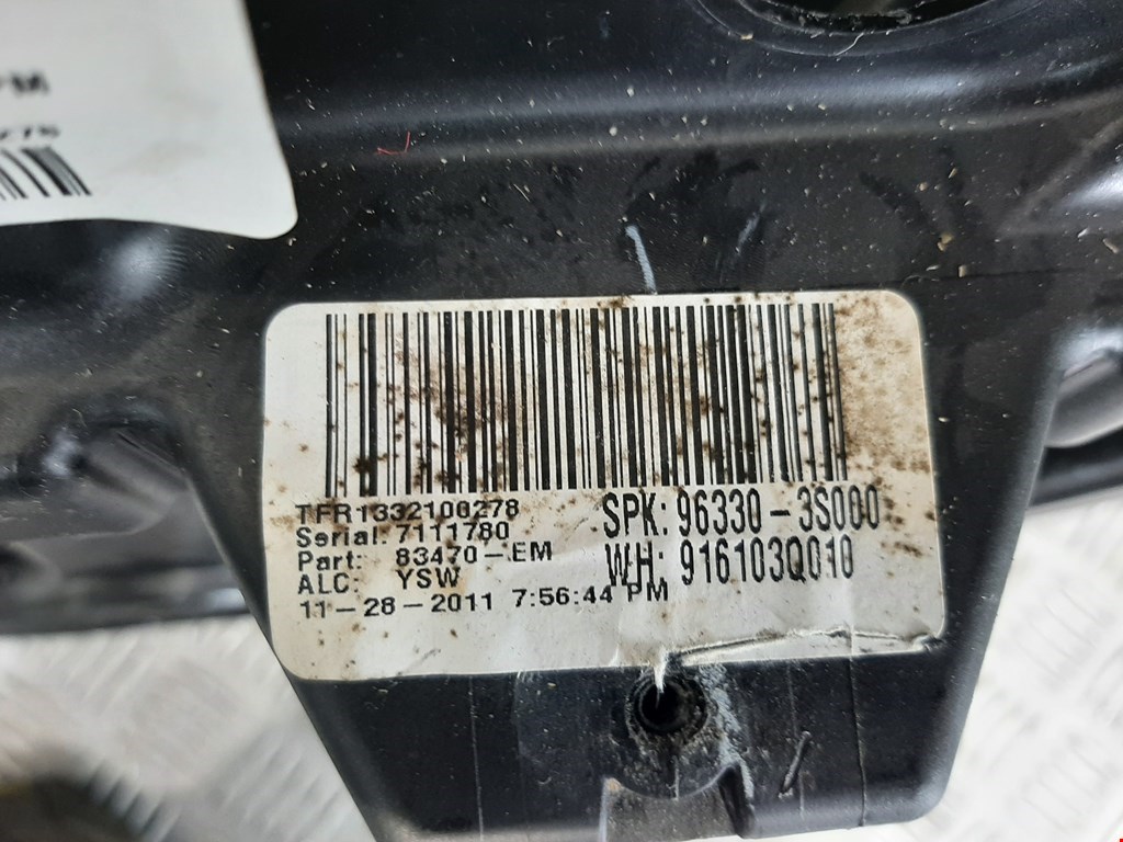 Стеклоподъемник передний правый HYUNDAI Sonata VI YF 2009-2014