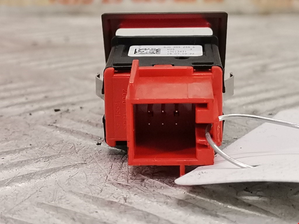 Кнопка аварийной сигнализации (аварийки) SKODA Fabia MK2 5J 2007-2014