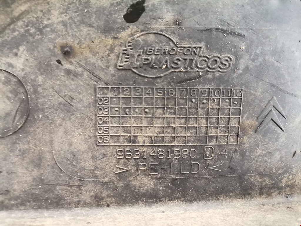 Локер (подкрылок) передний левый CITROEN Xsara Picasso 1999-2012