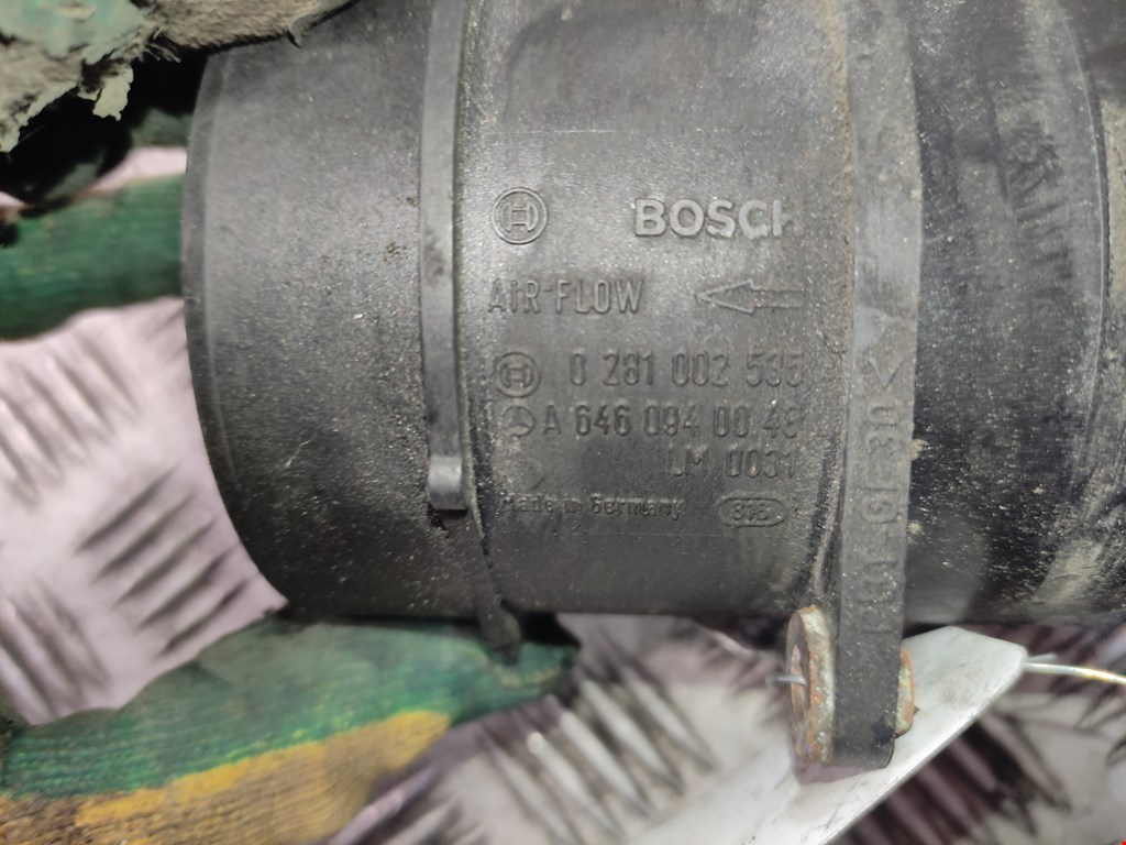 Расходомер воздуха (массметр, датчик ДМРВ) MERCEDES-BENZ C-Class C-klasse W203 2000-2007