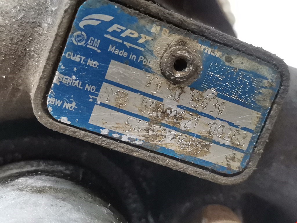 Турбина OPEL Corsa D 2006-2014