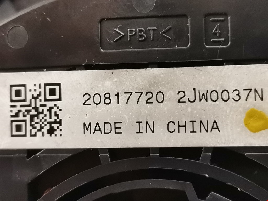 Механизм подрулевой для SRS (ленточный) CHEVROLET Cruze 2009-2015