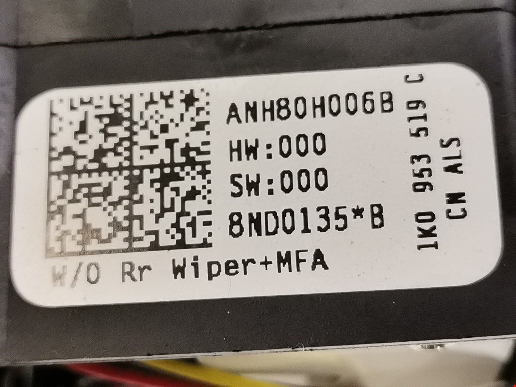 Переключатель стеклоочистителя VOLKSWAGEN Jetta V 2005-2011