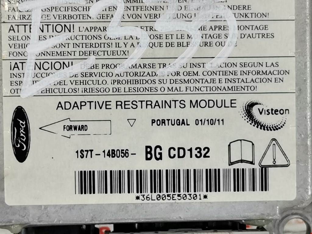 Блок управления AIR BAG FORD Mondeo III 2000-2007