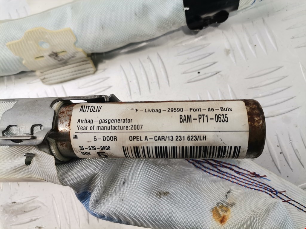 Подушка безопасности боковая (шторка) OPEL Astra H/Family 2004-2015