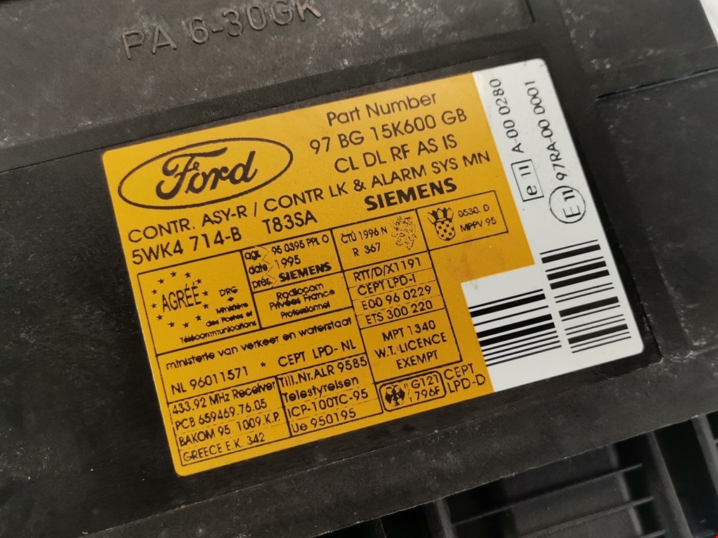 Блок комфорта FORD Cougar 1998-2002