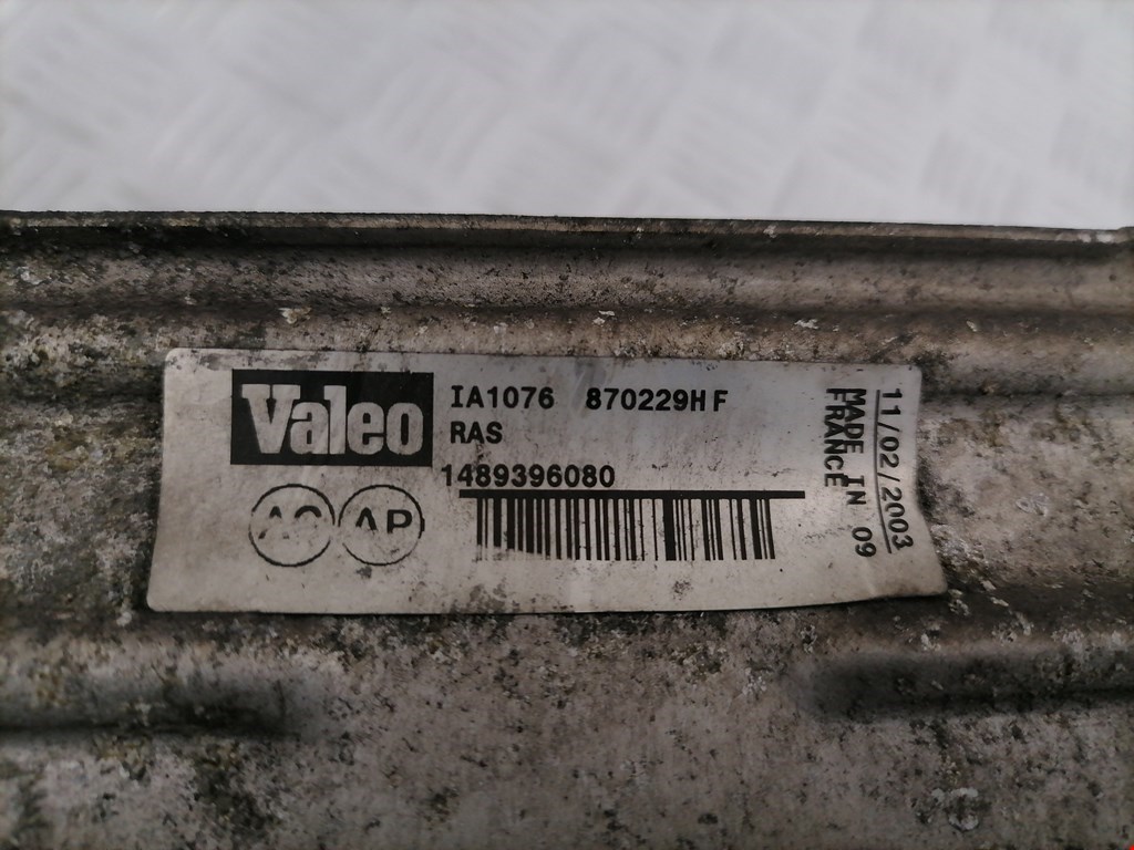 Интеркулер (радиатор интеркулера) PEUGEOT 807 2002-2014