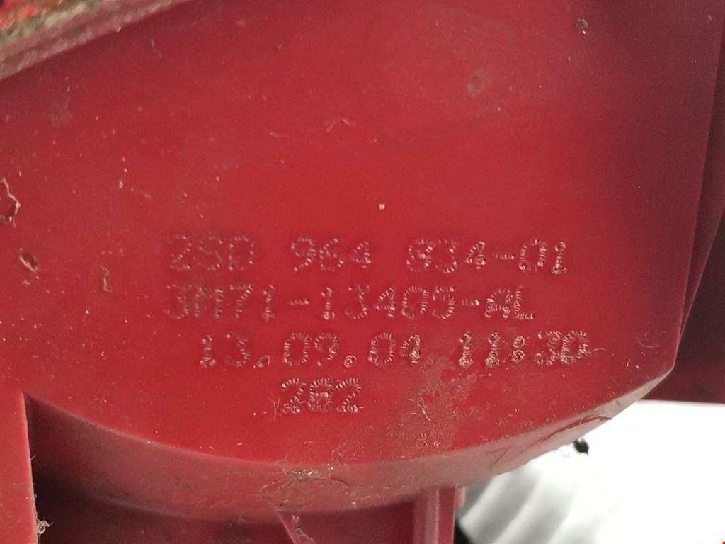 Фонарь задний левый MAZDA Mazda 2 DY 2003-2007