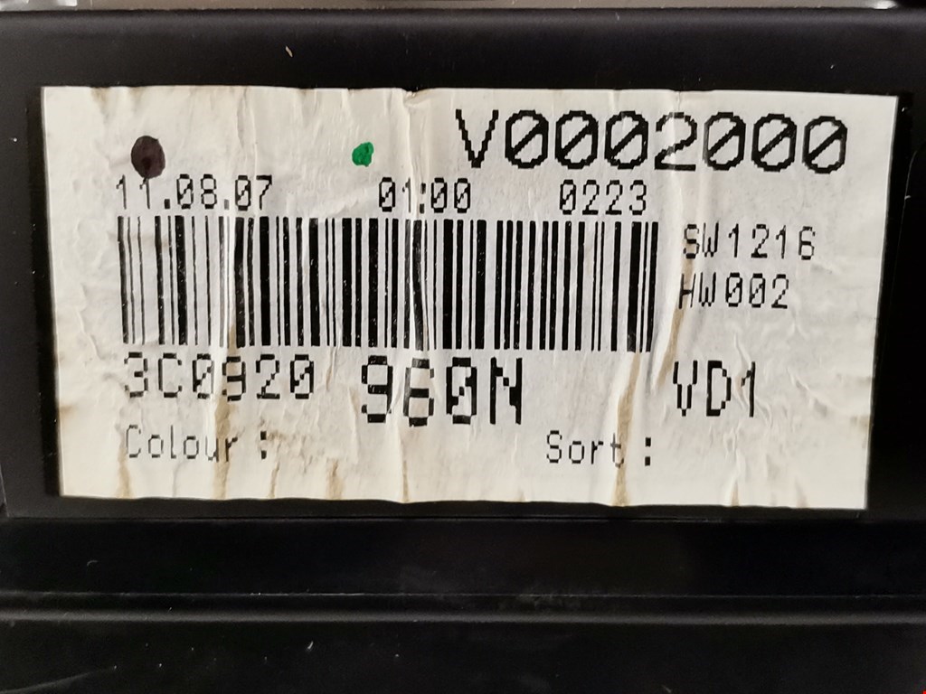 Панель приборов (щиток) VOLKSWAGEN Passat B6 2005-2011