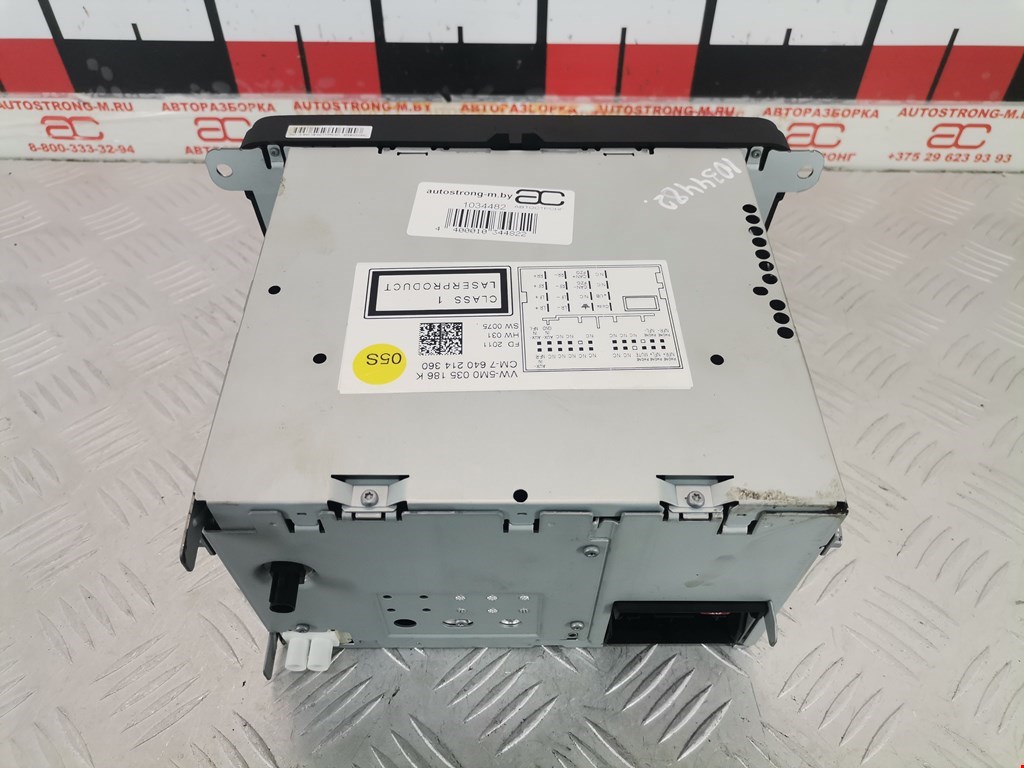 Магнитола VOLKSWAGEN Sharan 2010-н.в.