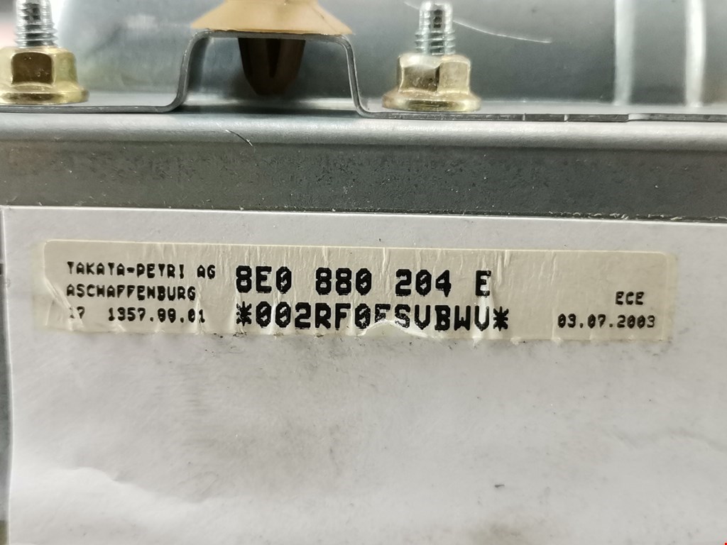 Подушка безопасности пассажирская (в торпедо) AUDI A4 B6 2001-2005