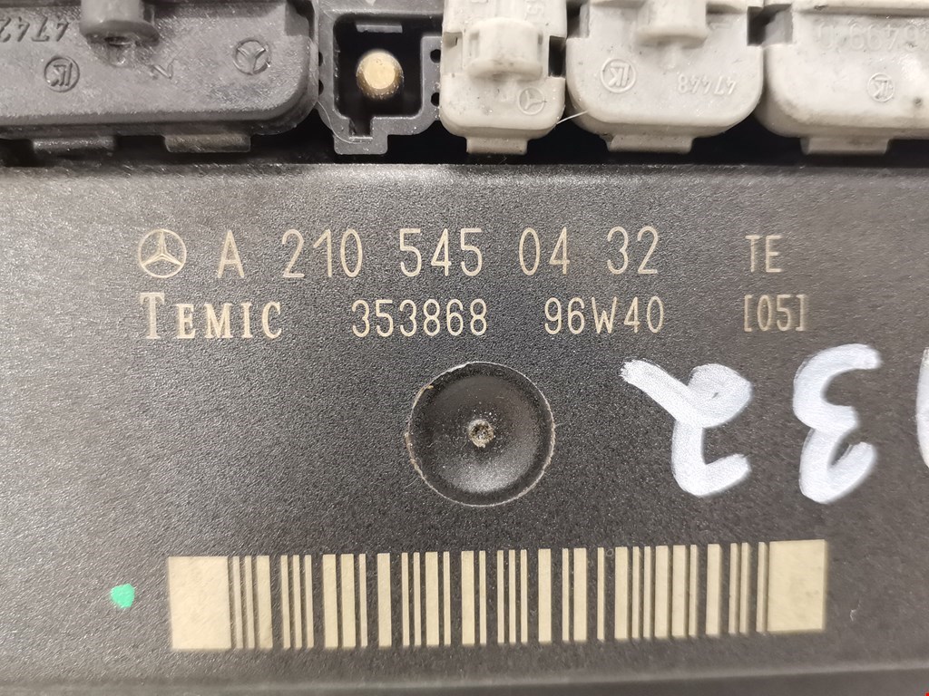 Блок управления вентилятором MERCEDES-BENZ E-Class W210, S210 1995-2002