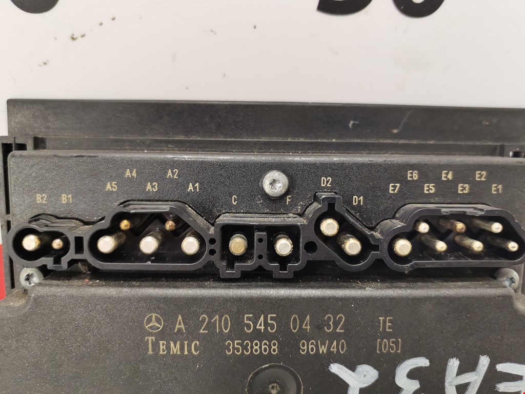 Блок управления вентилятором MERCEDES-BENZ E-Class W210, S210 1995-2002