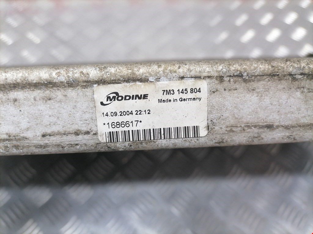 Интеркулер (радиатор интеркулера) VOLKSWAGEN Sharan 1995-2010