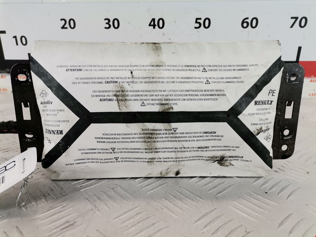 Подушка безопасности пассажирская (в торпедо) RENAULT Laguna 2001-2007