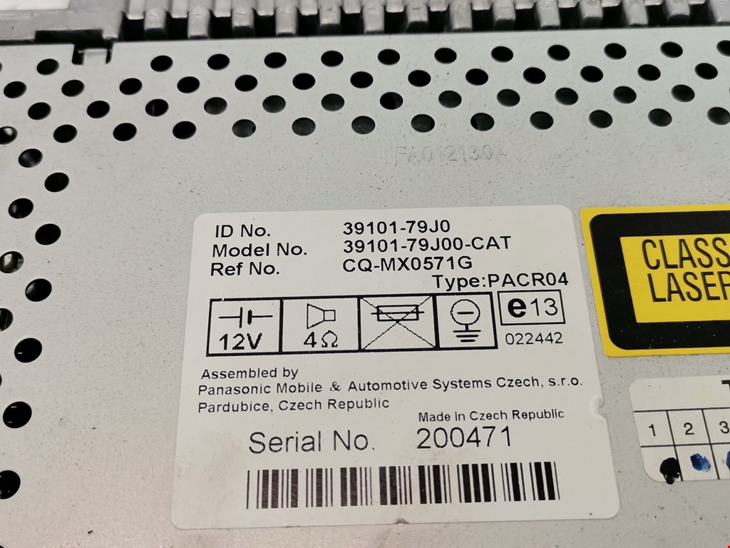 Магнитола SUZUKI SX4 2006-2014