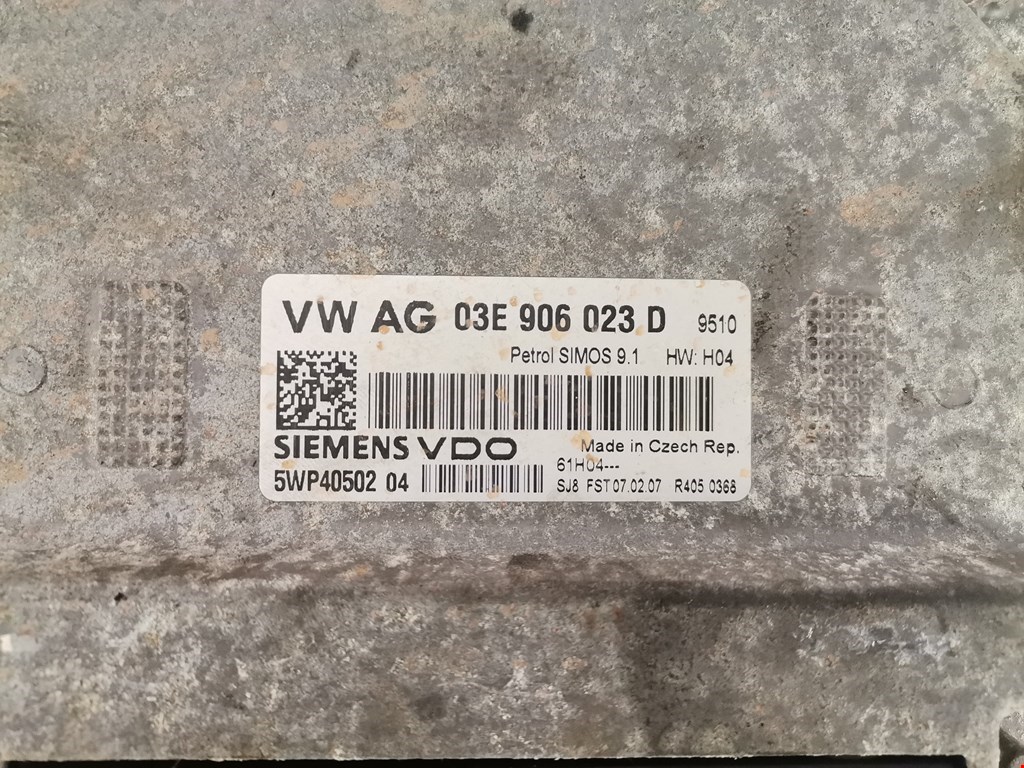 Блок управления двигателя (ЭБУ) SEAT Ibiza 2002-2008