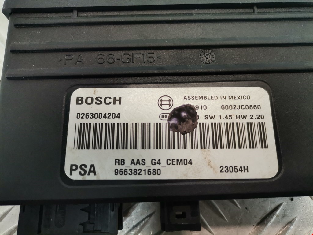 Блок управления парктрониками CITROEN C4 Picasso 2006-2013