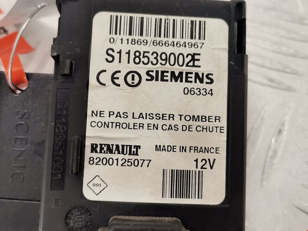 Замок зажигания RENAULT Scenic II 2003-2010