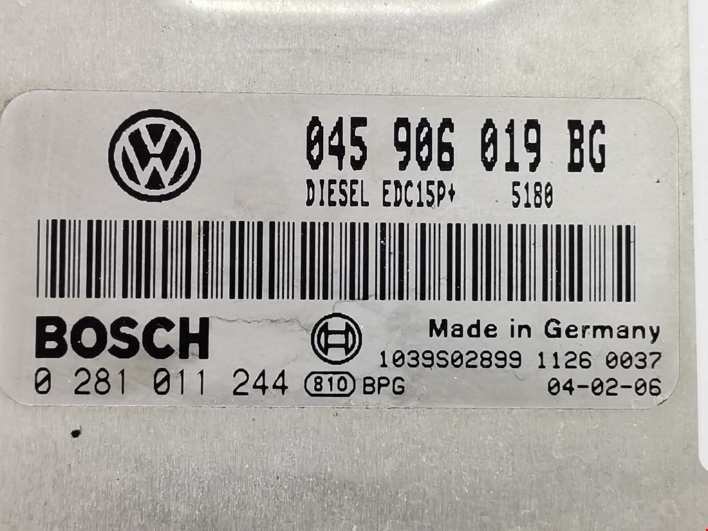 Блок управления двигателя (ЭБУ) SEAT Ibiza 2002-2008