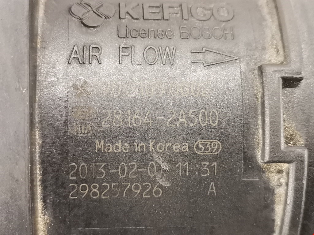 Расходомер воздуха (массметр, датчик ДМРВ) HYUNDAI i30 2012-2017