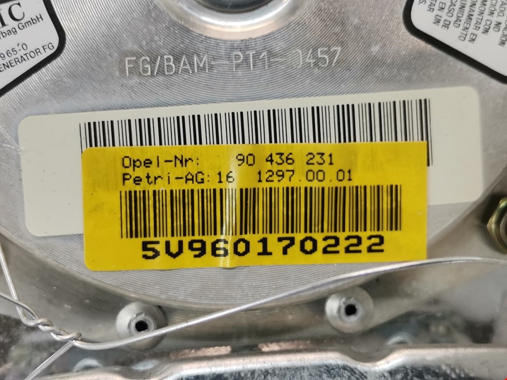 Подушка безопасности в рулевое колесо OPEL Corsa B 1993-2000