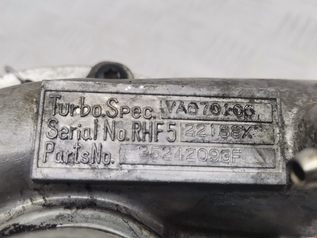 Турбина CHRYSLER Voyager IV RG 2001-2007