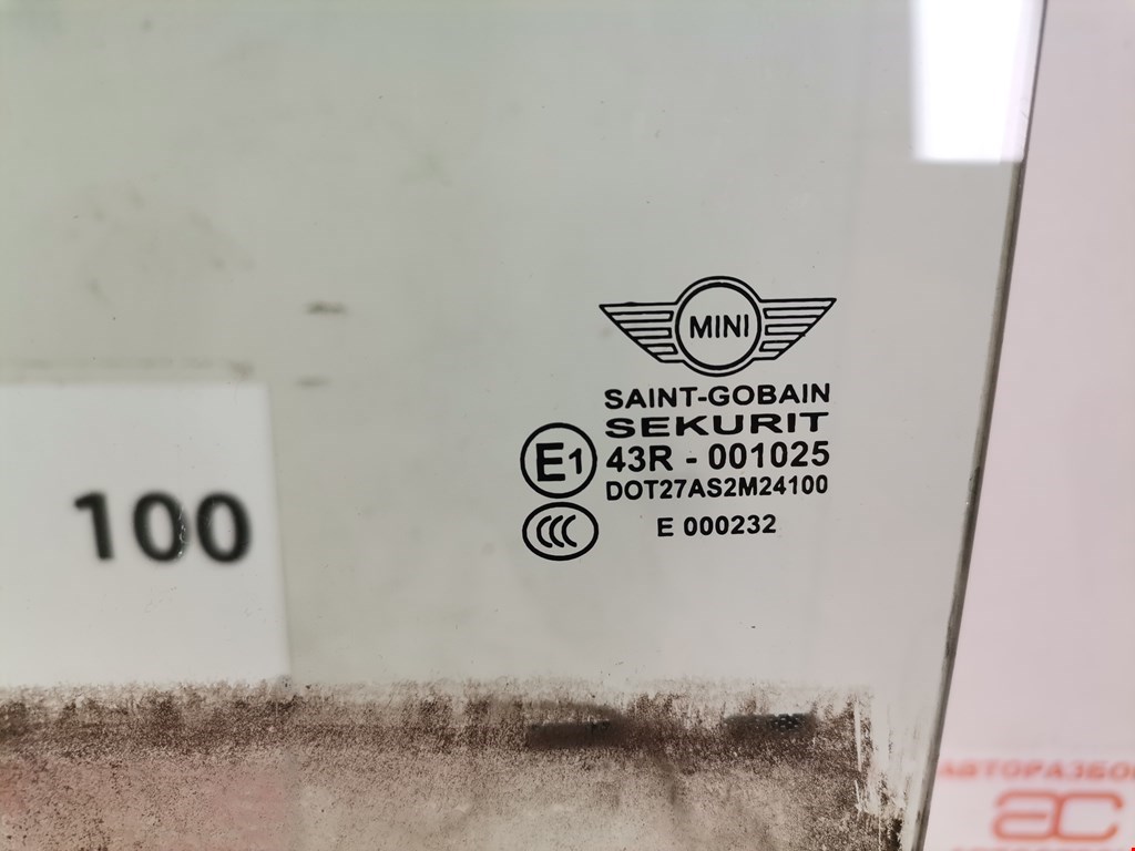 Стекло двери переднее левое MINI Clubman Estate R55 2008-2014