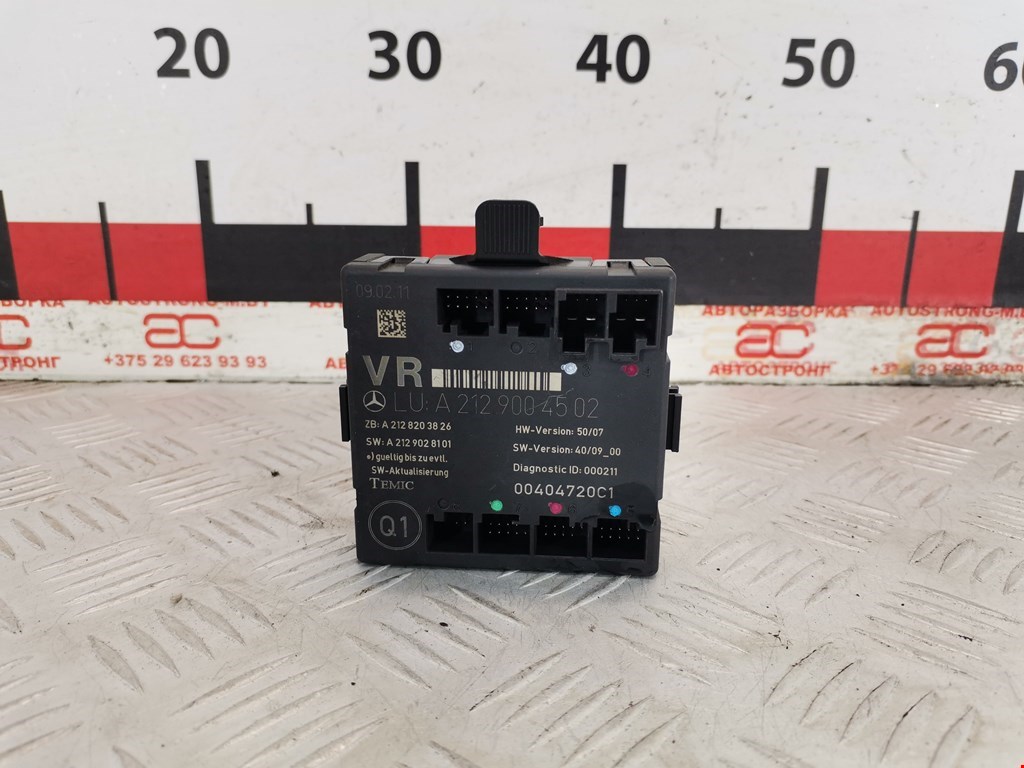 Блок комфорта MERCEDES-BENZ C-Class C-klasse W204 2007-2015