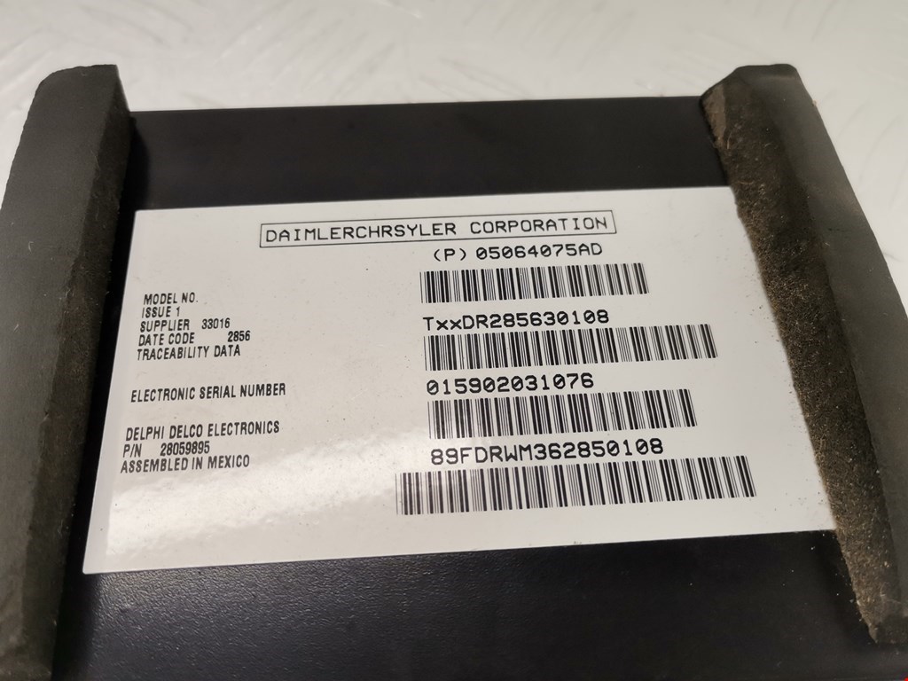 Блок навигации (навигационный) DODGE Magnum 2003-2008