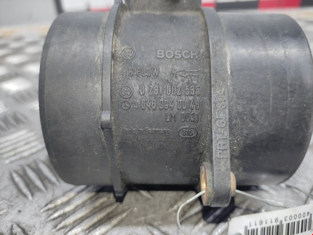 Расходомер воздуха (массметр, датчик ДМРВ) MERCEDES-BENZ C-Class C-klasse W203 2000-2007