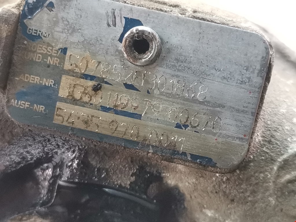 Турбина RENAULT Clio 1998-2008