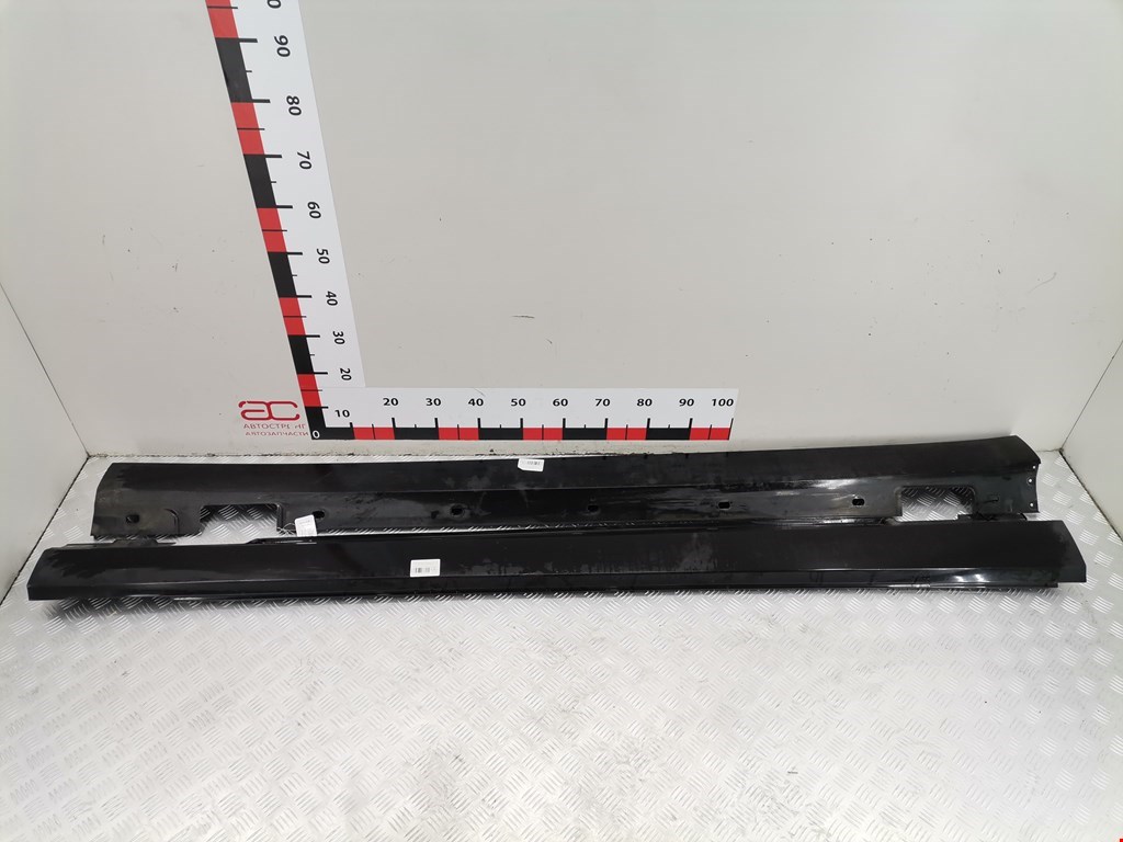 Накладка декоративная на порог (Комплект) Mercedes E-Class (W212) (2009-2016)