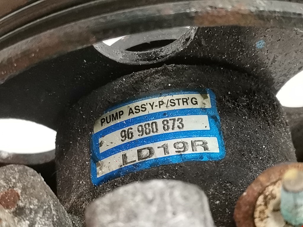 Насос гидроусилителя руля (ГУР) CHEVROLET Spark 2010-2015