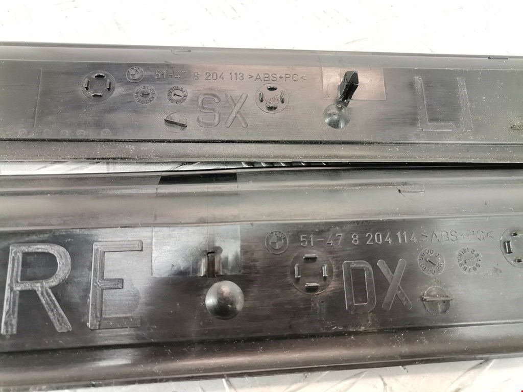 Накладка порога (внутренняя) BMW 3er E46 1998-2006