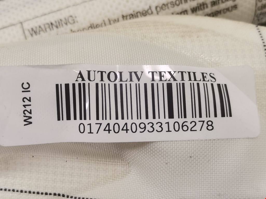 Подушка безопасности боковая (шторка) MERCEDES-BENZ E-Class W212, S212, C207 2009-2016