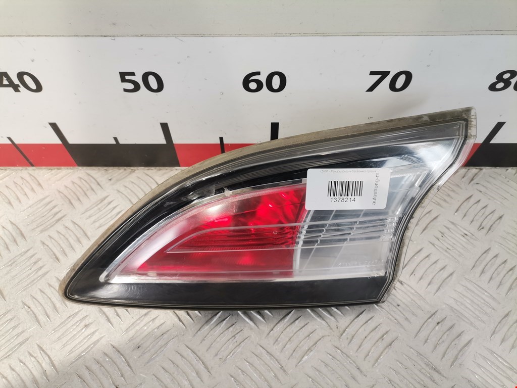 Фонарь задний внутренний правый MAZDA Mazda 3 BL 2009-2013