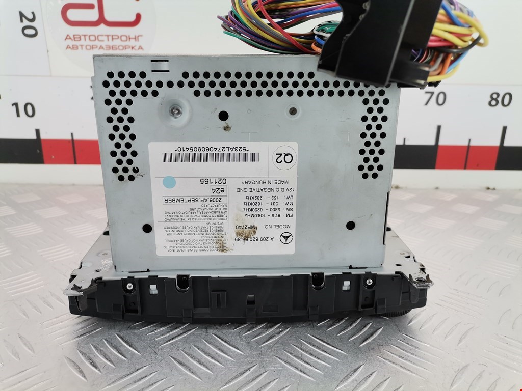 Магнитола MERCEDES-BENZ CLK-Class W209 2002-2009