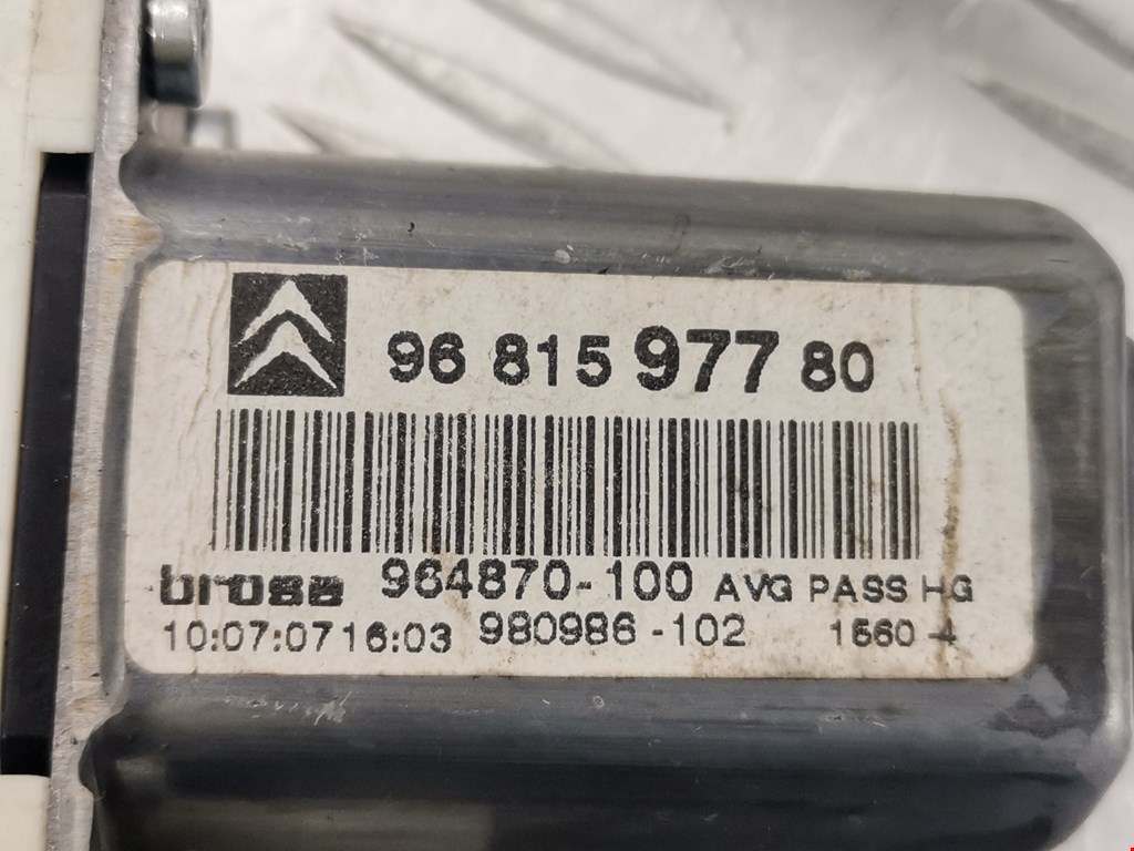 Стеклоподъемник передний левый CITROEN C5 I 2001-2008