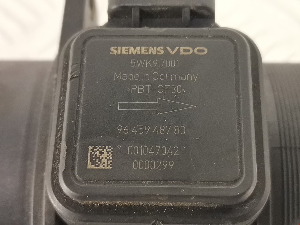 Расходомер воздуха (массметр, датчик ДМРВ) CITROEN C4 Picasso 2006-2013