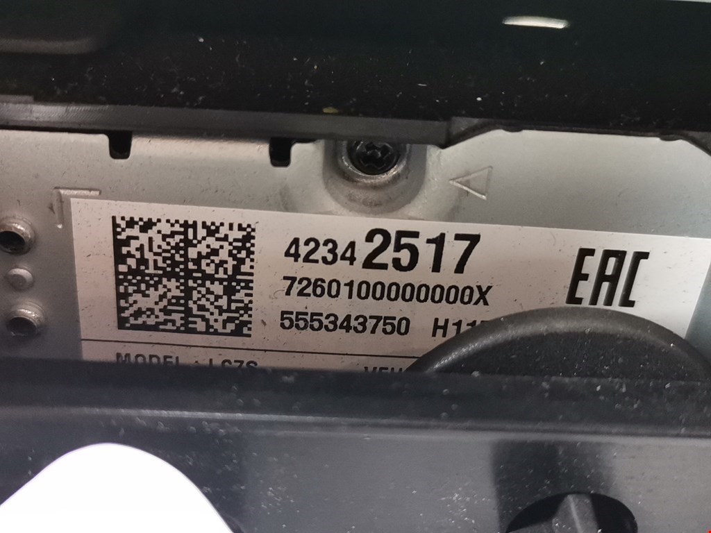 Магнитола CHEVROLET Equinox 2017-н.в.