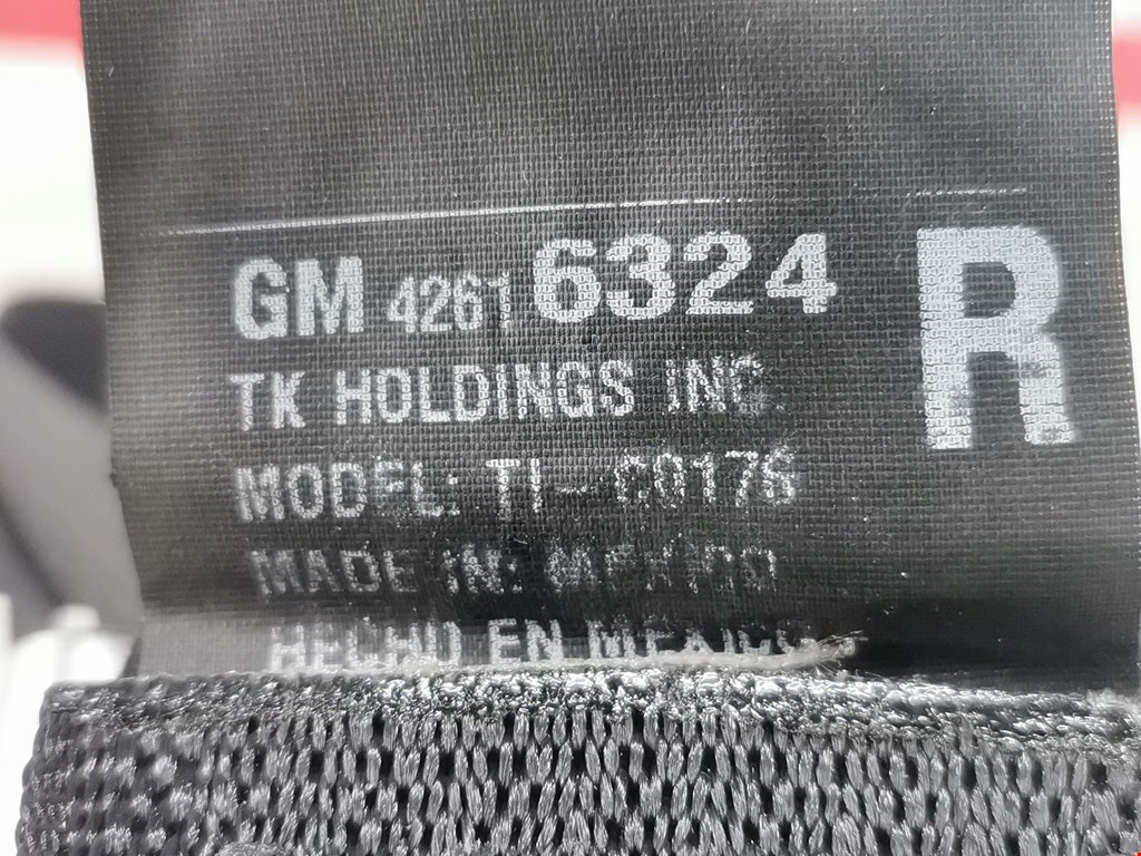 Ремень безопасности задний правый CHEVROLET Trax (Tracker) Trax Tracker 2013-2022