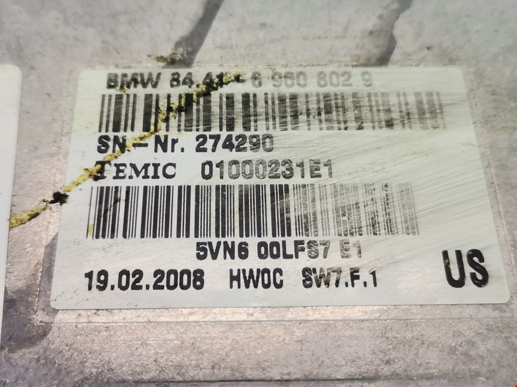 Блок комфорта BMW 7er 7 серия E65/E66 2001-2008